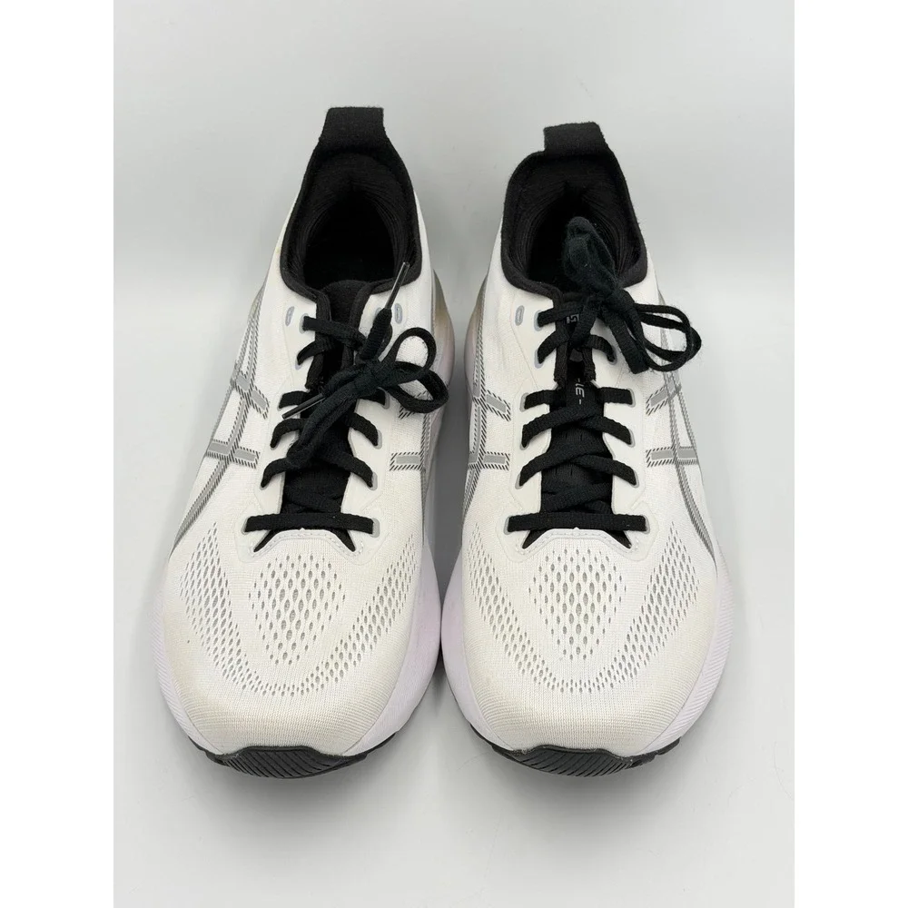 ASICS Gel-Kayano 31 Shoes Men's 11.5 White Black Running Sneakers 1011C005